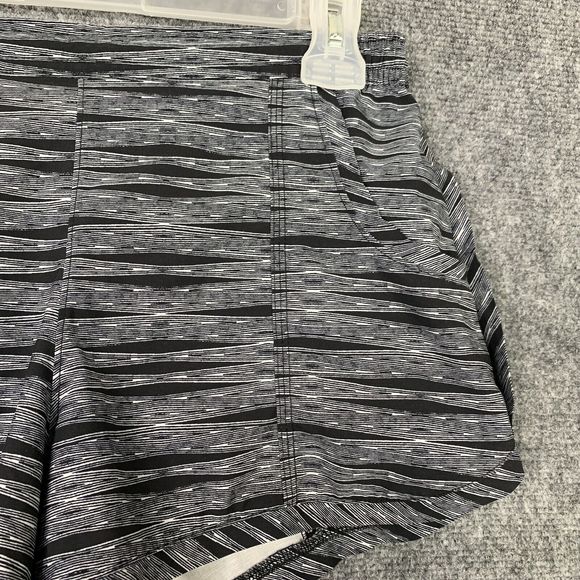 Athleta Running Shorts Women S Gray Black Pockets - Picture 3 of 7